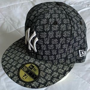 NEW YORK YANKEES FITTED NEW ERA HAT, 7.5